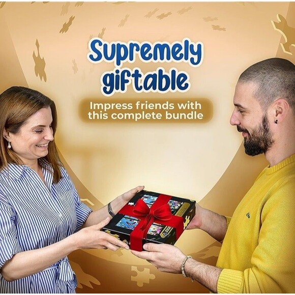 1000 Piece Puzzle for Adults - Innovative Canvas Jigsaw Puzzles for Adults with - Picture 6 of 6